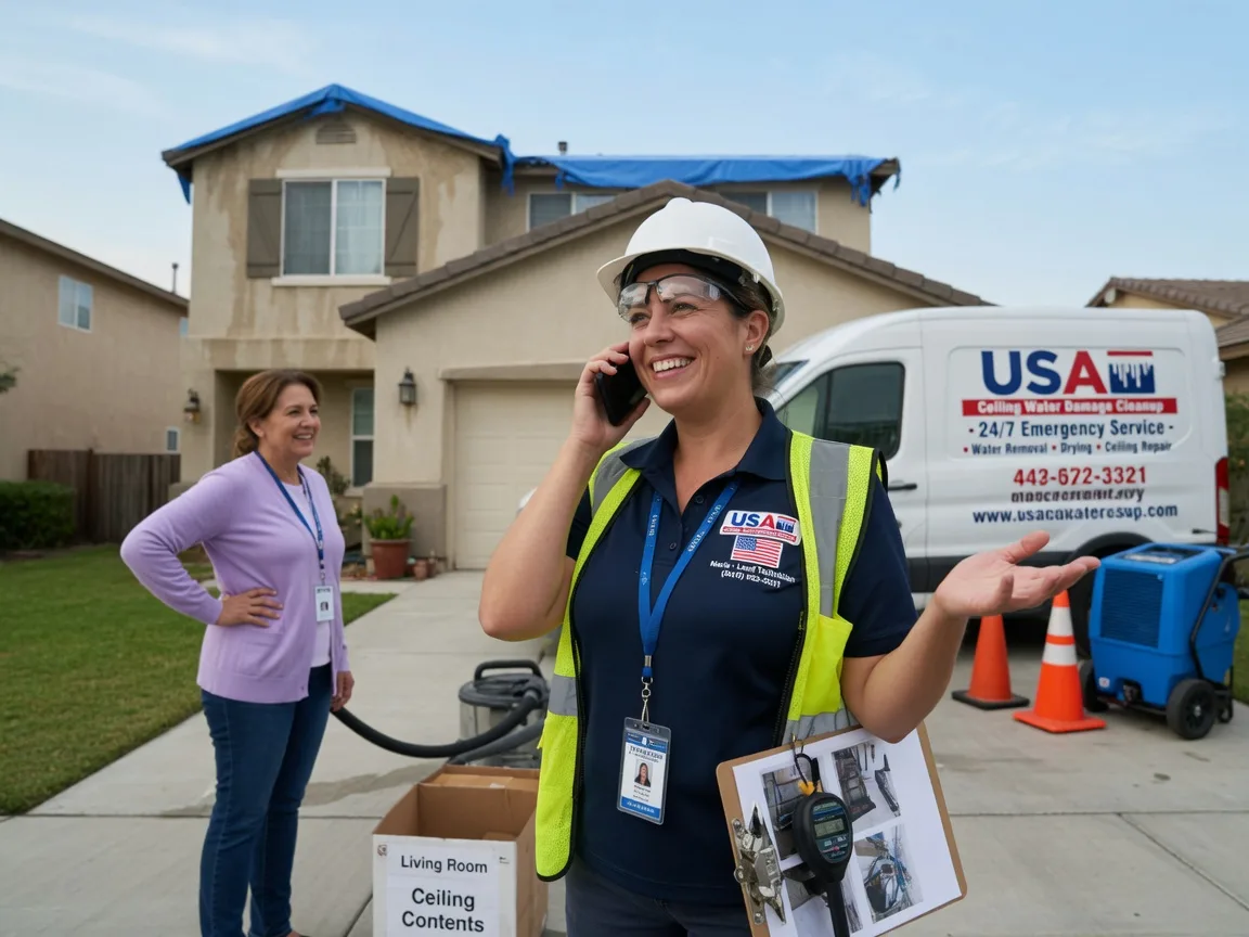 Ceiling Water Damage Restoration Drumright, OK FAQs